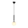 Opviq King - 11450 Lámpara de araña en blanco y negro con altura ajustable